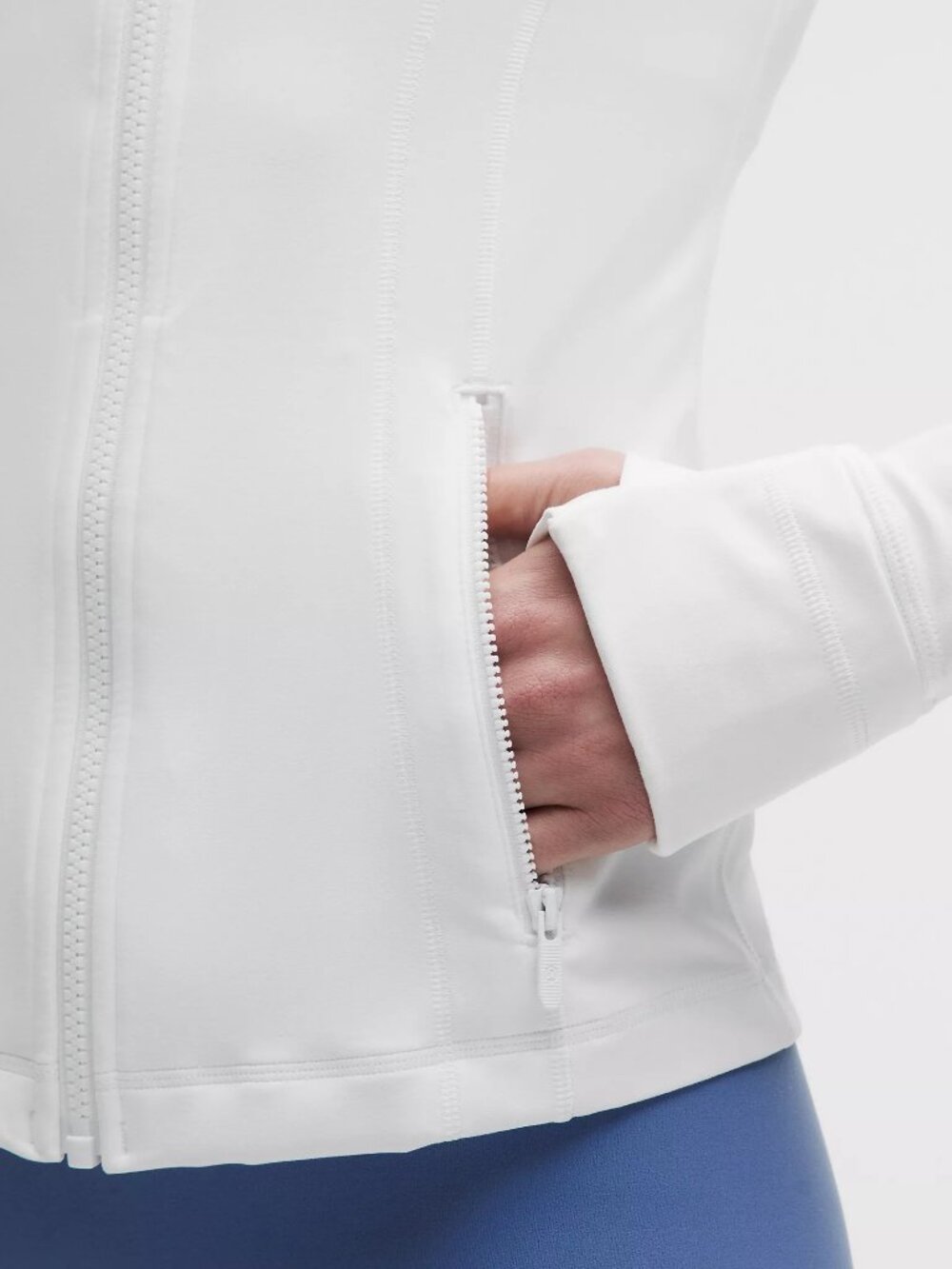 Lululemon Define Jacket Nulu – White – Size 6 – NWT - Picture 5 of 9
